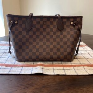 Louis Vuitton Damier Ebene Neverfull PM #2344M